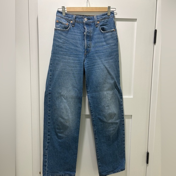 Levi’s Ribcage Full Length Jeans - Picture 2 of 6